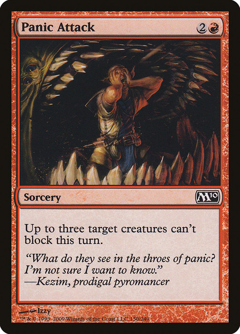 Panic Attack\nMagic 2010 Core Set\nSingle\nMagic The Gathering