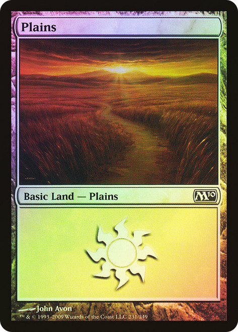 Plains (#231)\nMagic 2010 Core Set\nSingle\nMagic The Gathering