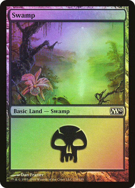 Swamp (#238)\nMagic 2010 Core Set\nSingle\nMagic The Gathering