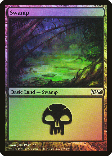 Swamp (#240)\nMagic 2010 Core Set\nSingle\nMagic The Gathering