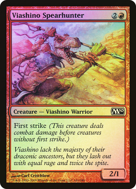 Viashino Spearhunter\nMagic 2010 Core Set\nSingle\nMagic The Gathering