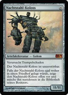 Darksteel Colossus
Magic 2010 Core Set - German
Single
Magic The Gathering