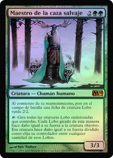 Master of the Wild Hunt
Magic 2010 Core Set (Foil) - Spanish
Single
Magic The Gathering