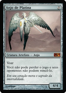 Platinum Angel
Magic 2010 Core Set - Portuguese
Single
Magic The Gathering