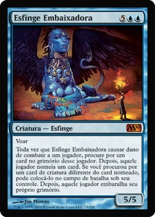 Sphinx Ambassador
Magic 2010 Core Set - Portuguese
Single
Magic The Gathering