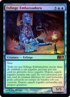 Sphinx Ambassador
Magic 2010 Core Set (Foil) - Portuguese
Single
Magic The Gathering