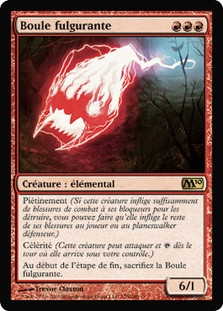 Ball Lightning
Magic 2010 Core Set - French
Single
Magic The Gathering