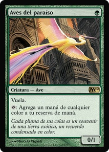 Birds of Paradise
Magic 2010 Core Set - Spanish
Single
Magic The Gathering