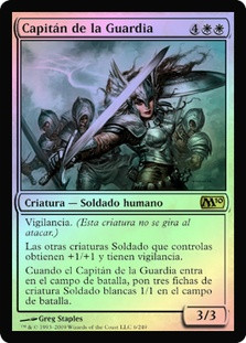 Captain of the Watch
Magic 2010 Core Set (Foil) - Spanish
Single
Magic The Gathering