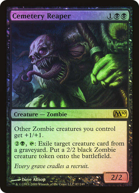 Cemetery Reaper\nMagic 2010 Core Set\nSingle\nMagic The Gathering