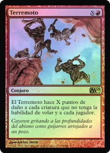 Earthquake
Magic 2010 Core Set (Foil) - Spanish
Single
Magic The Gathering