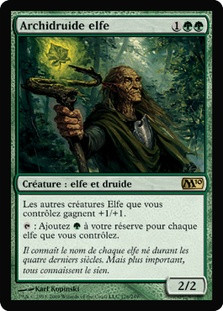 Elvish Archdruid
Magic 2010 Core Set - French
Single
Magic The Gathering