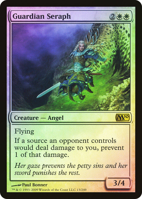 Guardian Seraph\nMagic 2010 Core Set\nSingle\nMagic The Gathering