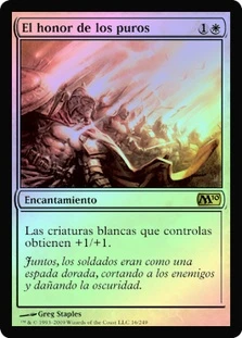 Honor of the Pure
Magic 2010 Core Set (Foil) - Spanish
Single
Magic The Gathering