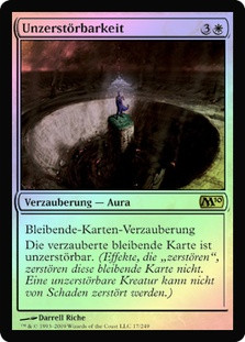 Indestructibility
Magic 2010 Core Set (Foil) - German
Single
Magic The Gathering