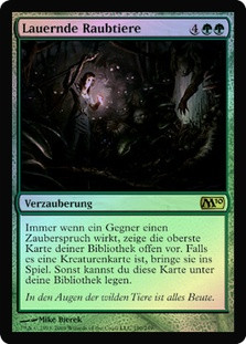 Lurking Predators
Magic 2010 Core Set (Foil) - German
Single
Magic The Gathering
