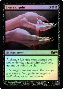 Sanguine Bond
Magic 2010 Core Set (Foil) - French
Single
Magic The Gathering