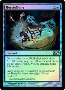 Fabricate
Magic 2010 Core Set (Foil) - German
Single
Magic The Gathering
