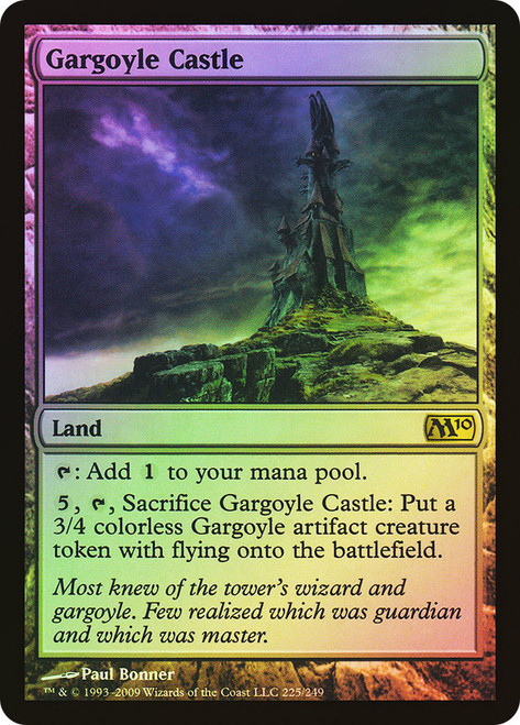 Gargoyle Castle\nMagic 2010 Core Set\nSingle\nMagic The Gathering