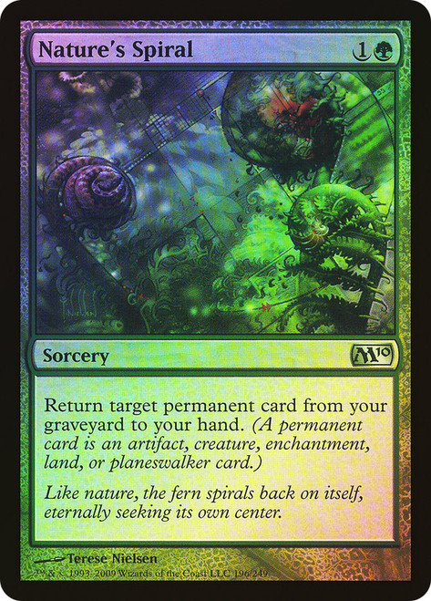 Nature's Spiral\nMagic 2010 Core Set\nSingle\nMagic The Gathering