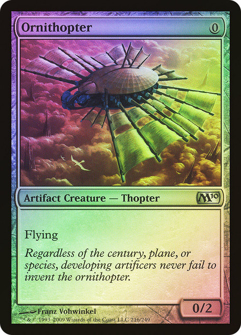 Ornithopter\nMagic 2010 Core Set\nSingle\nMagic The Gathering