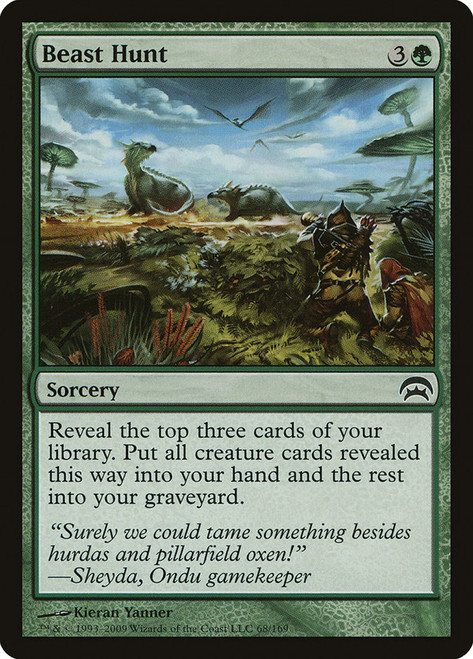 Beast Hunt\nPlanechase: 2009 Edition\nSingle\nMagic The Gathering