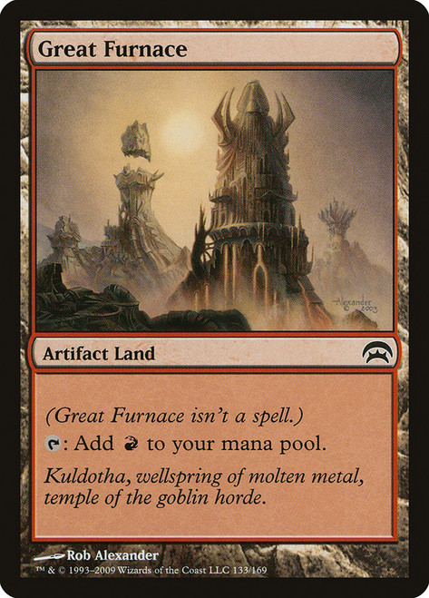 Great Furnace\nPlanechase: 2009 Edition\nSingle\nMagic The Gathering