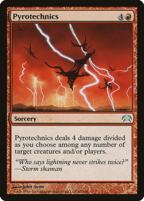 Pyrotechnics\nPlanechase: 2009 Edition\nSingle\nMagic The Gathering