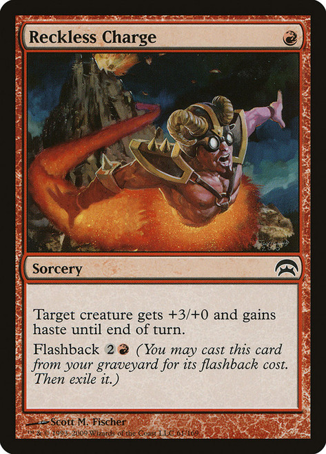 Reckless Charge\nPlanechase: 2009 Edition\nSingle\nMagic The Gathering