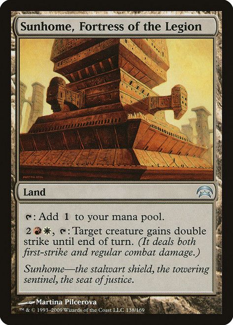 Sunhome, Fortress of the Legion\nPlanechase: 2009 Edition\nSingle\nMagic The Gathering