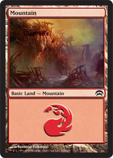 Mountain (#164)\nPlanechase: 2009 Edition\nSingle\nMagic The Gathering