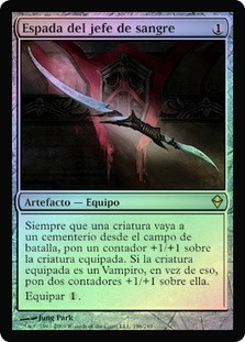 Blade of the Bloodchief
Zendikar (Foil) - Spanish
Single
Magic The Gathering