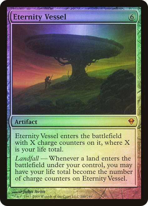 Eternity Vessel\nZendikar\nSingle\nMagic The Gathering