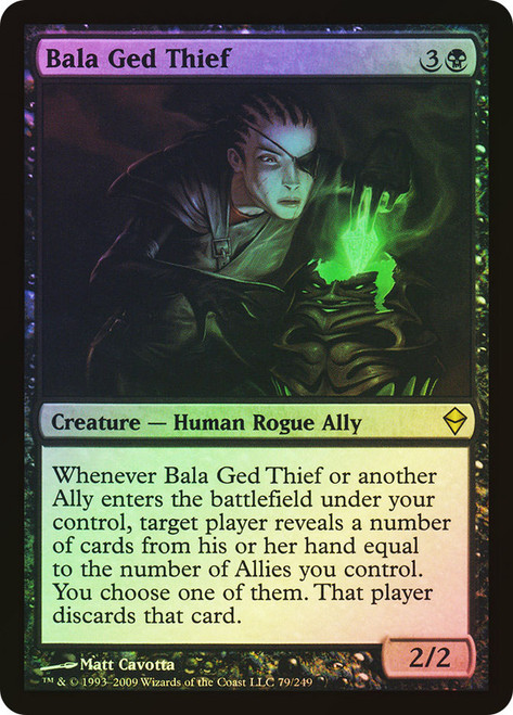 Bala Ged Thief\nZendikar\nSingle\nMagic The Gathering