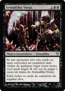 Ravenous Trap
Zendikar - Portuguese
Single
Magic The Gathering