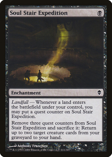 Soul Stair Expedition\nZendikar\nSingle\nMagic The Gathering