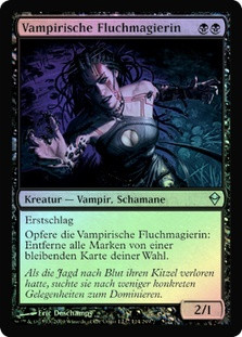 Vampire Hexmage
Zendikar (Foil) - German
Single
Magic The Gathering