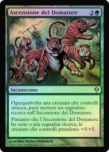 Beastmaster Ascension
Zendikar (Foil) - Italian
Single
Magic The Gathering