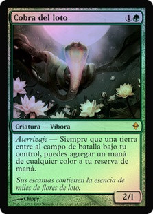 Lotus Cobra
Zendikar (Foil) - Spanish
Single
Magic The Gathering