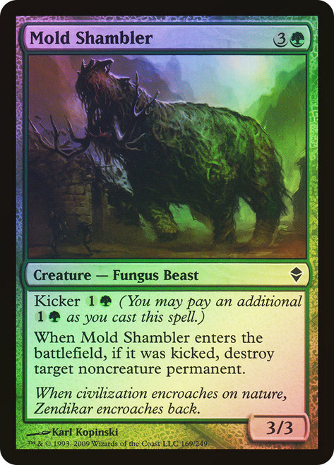 Mold Shambler\nZendikar\nSingle\nMagic The Gathering