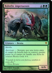 Rampaging Baloths
Zendikar (Foil) - Spanish
Single
Magic The Gathering