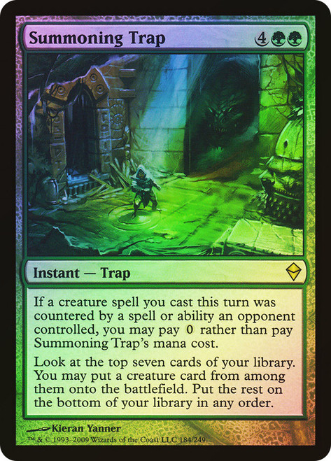 Summoning Trap | Zendikar - Russian | Star City Games