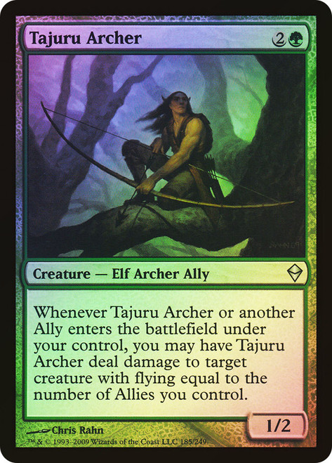 Tajuru Archer\nZendikar\nSingle\nMagic The Gathering
