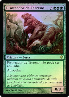 Terra Stomper
Zendikar (Foil) - Portuguese
Single
Magic The Gathering