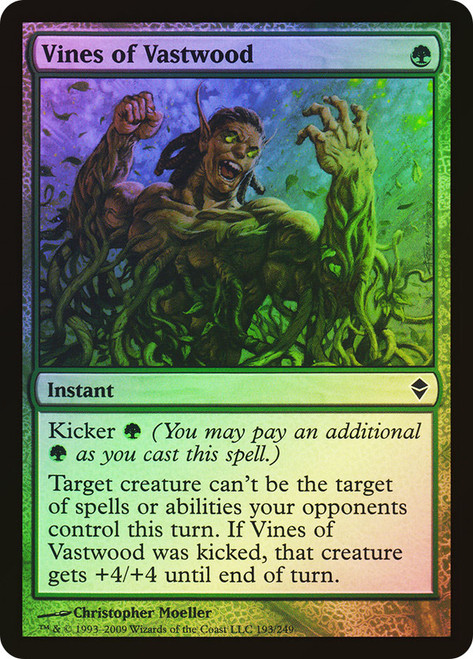 Vines of Vastwood\nZendikar\nSingle\nMagic The Gathering