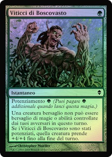 Vines of Vastwood
Zendikar (Foil) - Italian
Single
Magic The Gathering