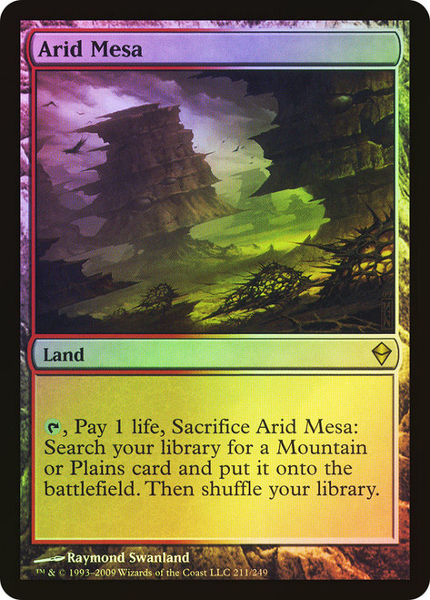 Arid Mesa\nZendikar\nSingle\nMagic The Gathering