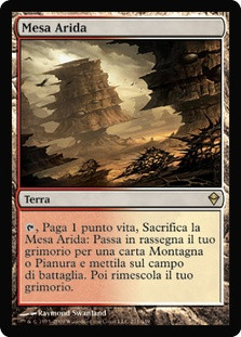 Arid Mesa
Zendikar - Italian
Single
Magic The Gathering