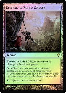Emeria, the Sky Ruin
Zendikar (Foil) - French
Single
Magic The Gathering