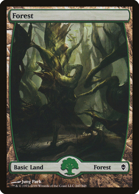 Forest (#247) (Full Art)\nZendikar\nSingle\nMagic The Gathering